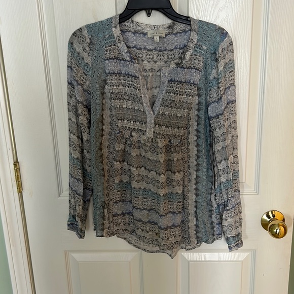 Lucky Brand tunic top - Picture 1 of 2